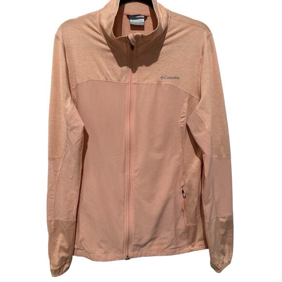Columbia Sportswear Company Mens Full Zip Jacket RN 69724 Orange top XL - Picture 1 of 5